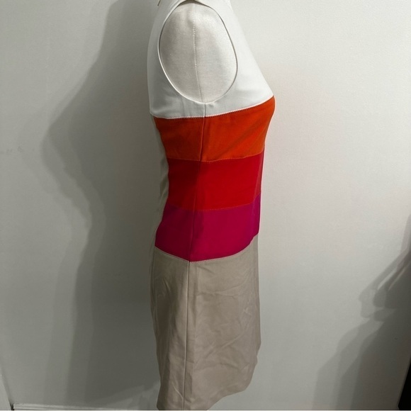 NWOT Calvin Klein Colorblock Midi Dress stripes size 2 - Picture 10 of 13